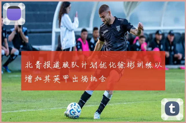 北青报道狼队计划优化徐彬训练以增加其英甲出场机会
